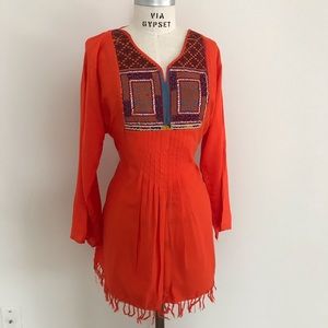 Afghan Kuchi Shirt with Embroidery